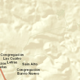 Sain Alto Street Map