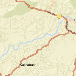 Udaipur Street Map