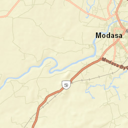 Modasa Street Map