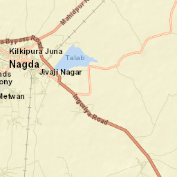 Nagda Street Map