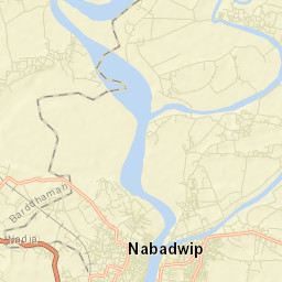 Nabadwip Street Map