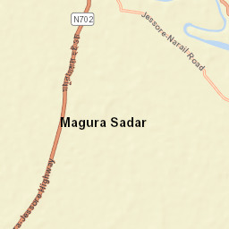 Magura Street Map