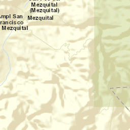 San Francisco del Mezquital Street Map