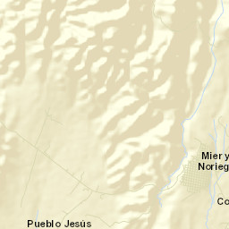 Mier y Noriega Street Map