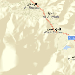 Rustaq Street Map