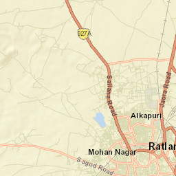 Ratlam Street Map