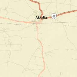 Akodia Street Map