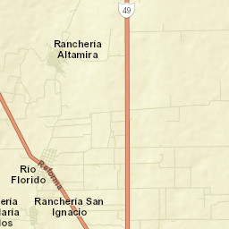 Río Florido Street Map