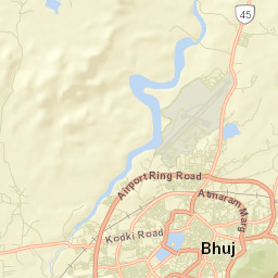 Bhuj Street Map