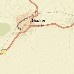 Bhachau Street Map