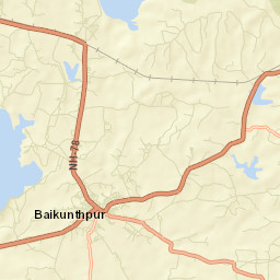 Baikunthpur Street Map