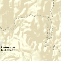 Jiménez del Teul Street Map