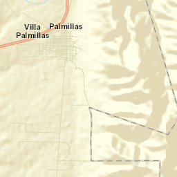 Palmillas Street Map