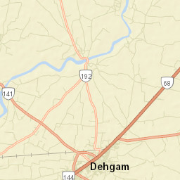 Dahegam Street Map