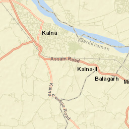 Kalna Street Map