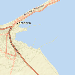 Varadero Street Map