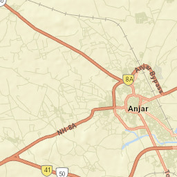 Anjar Street Map