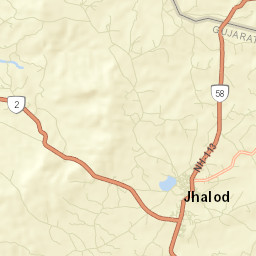 Jhalod Street Map
