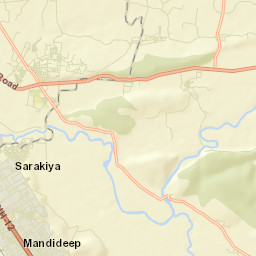 Mandideep Street Map