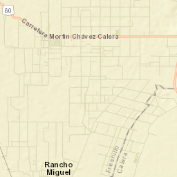 Hacienda Toribio Street Map