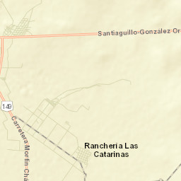Las Catarinas Street Map
