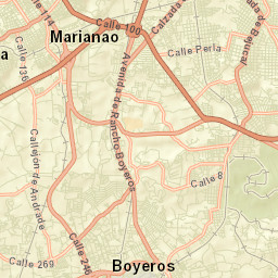 Boyeros Street Map