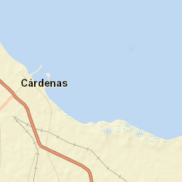 Cárdenas Street Map