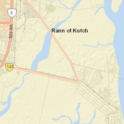 Kandla port Street Map