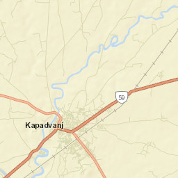 Kapadvanj Street Map