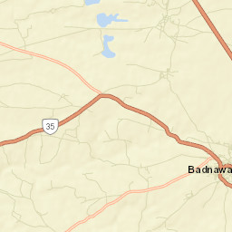 Badnawar Street Map