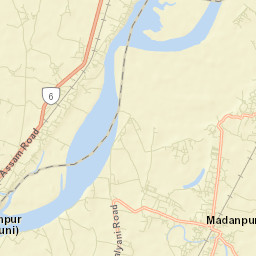 Madanpur Street Map