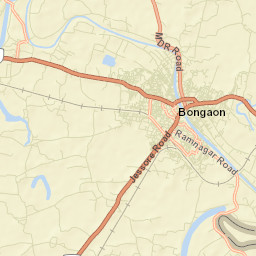 Bangaon Street Map