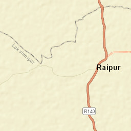 Rāipur Street Map