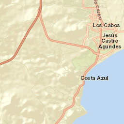 San José del Cabo Street Map