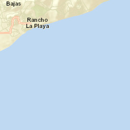 La Playa Street Map