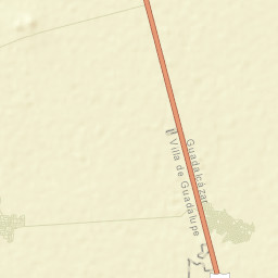 Norias del Refugio Street Map