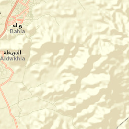 Bahlā’ Street Map