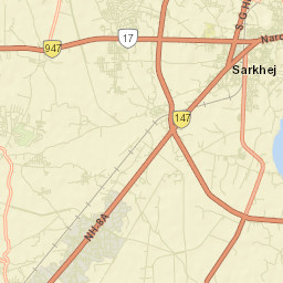 Sarkhej Street Map