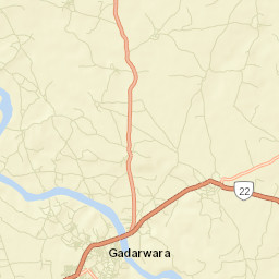 Gadarwara Street Map