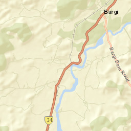 Bargi Street Map