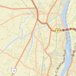 Bansberia Street Map