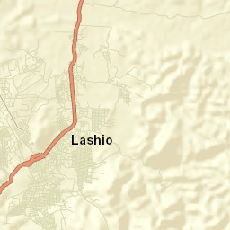 Lashio Street Map