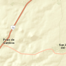 San Antonio del Cipres Street Map