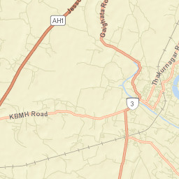 Gobardanga Street Map