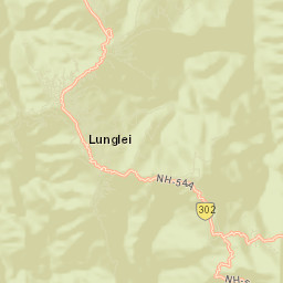 Lunglei Street Map