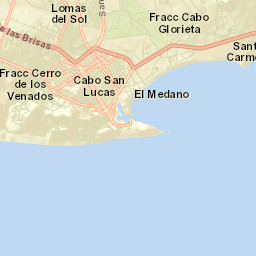 Colonia del Sol Street Map