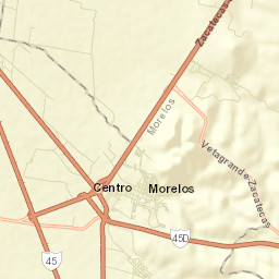 Las Pilas Street Map