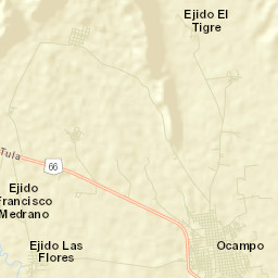 Ocampo Street Map