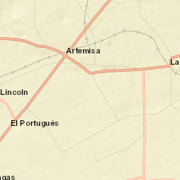 Artemisa Street Map