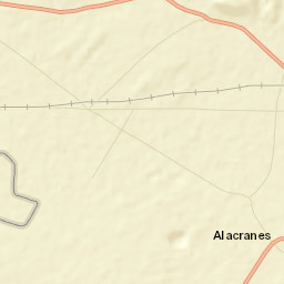 Alacranes Street Map